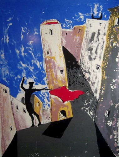 THE RED CAPE
40 x 30 cm
£215